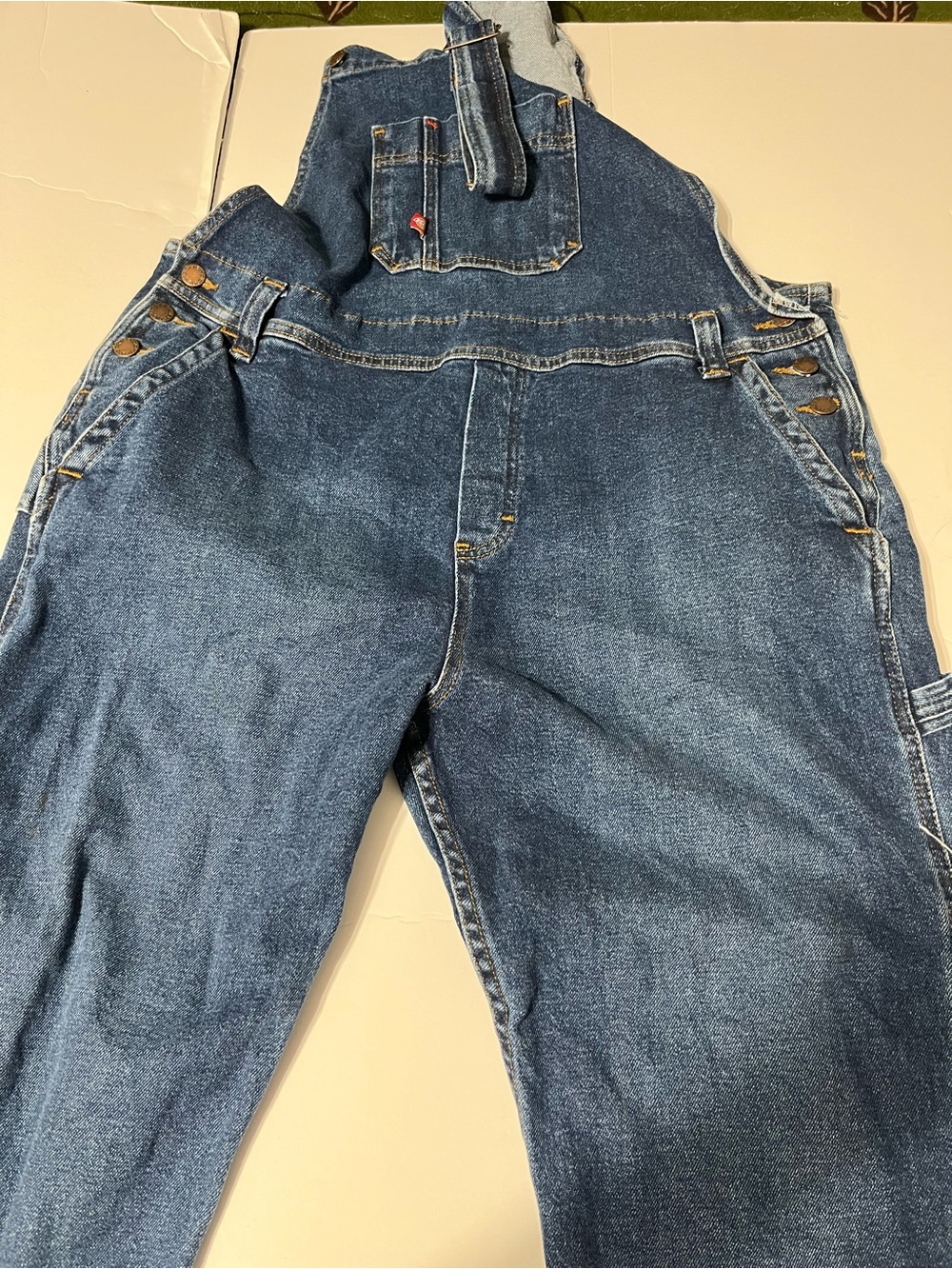 Men's Blue Denim Overalls - Classic Workwear Style